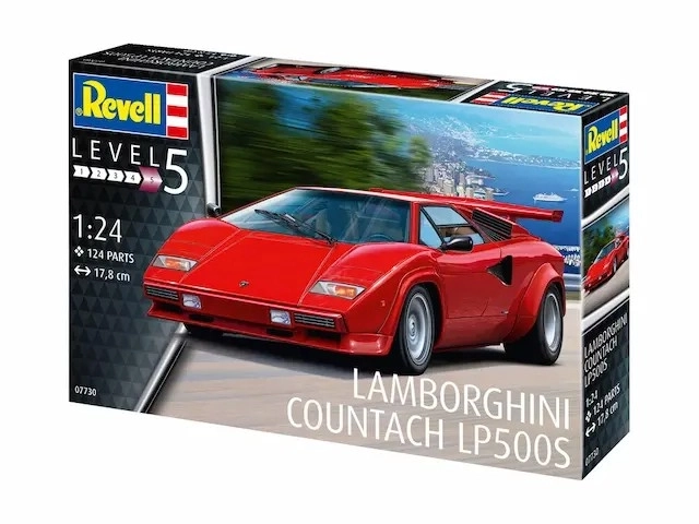 Lamborghini Countach Model Kit 1/24