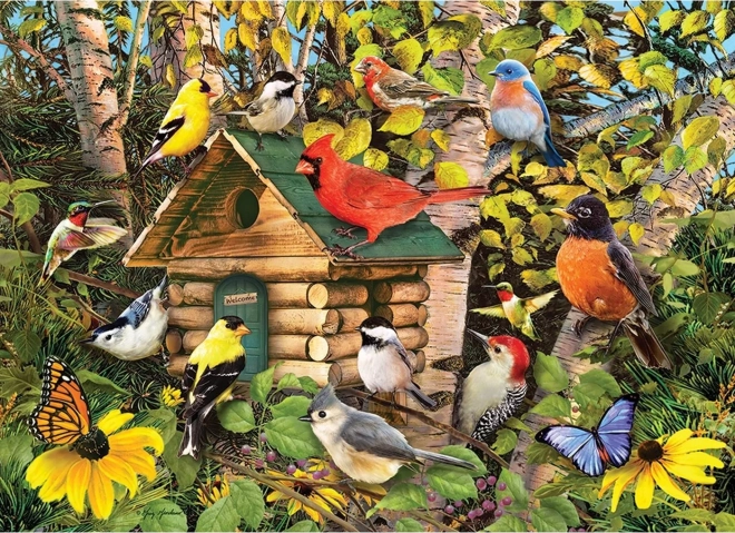 Cobble Hill Birdhouse Puzzle 1000 Pieces