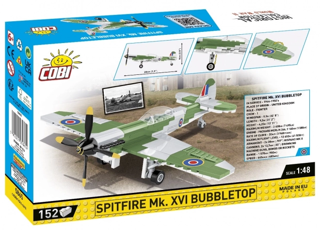 Spitfire Mk. XVI Bubbletop Construction Blocks Set