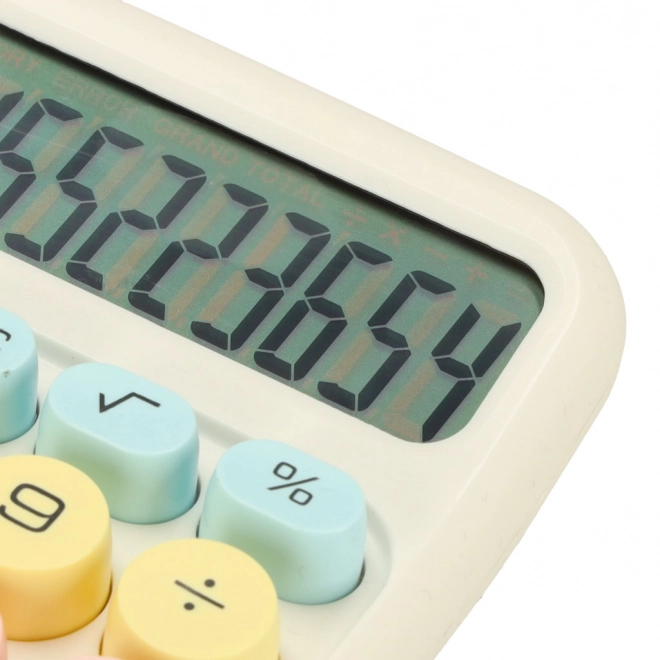 Office Calculator with Round Buttons