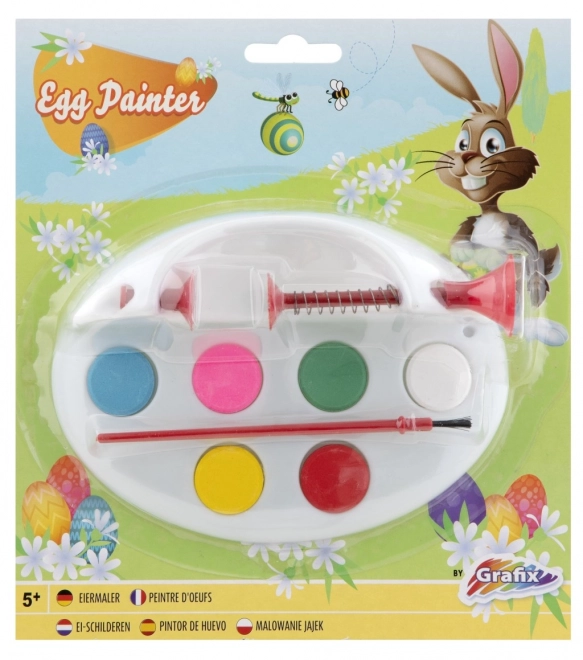 Easter Egg Painting Palette with Holder