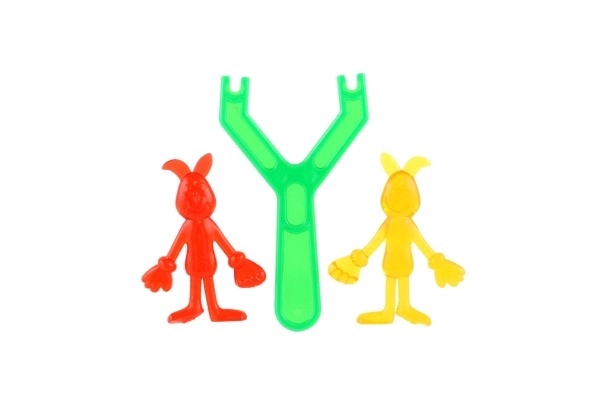 Animal Slingshot Toy Set - Silicone Pair in Two Colors