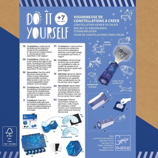 Constellation Projector DJECO DIY