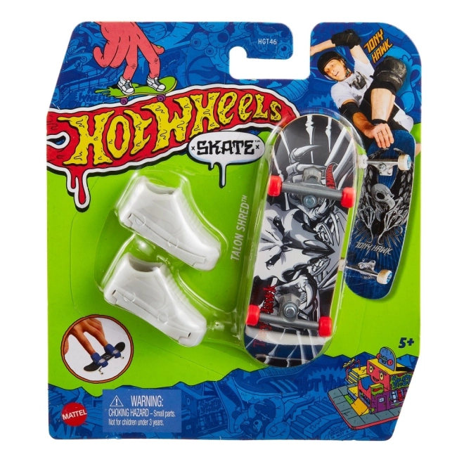 Fingerboard with Removable Skate Shoes by Hot Wheels