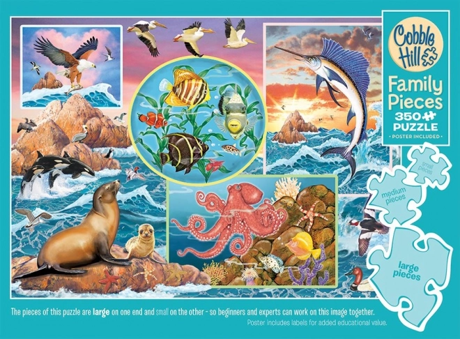 Family Ocean Magic Puzzle by Cobble Hill