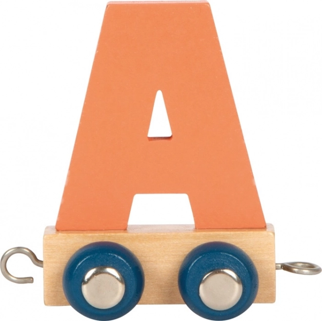 Polar Alphabet Train Letter A