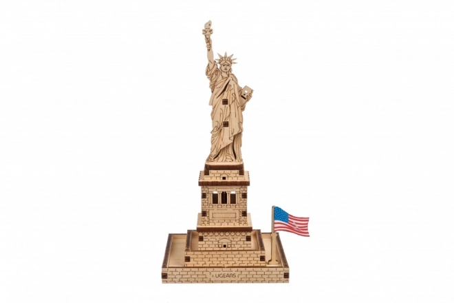 Modello in legno 3D Statua della Libertà
