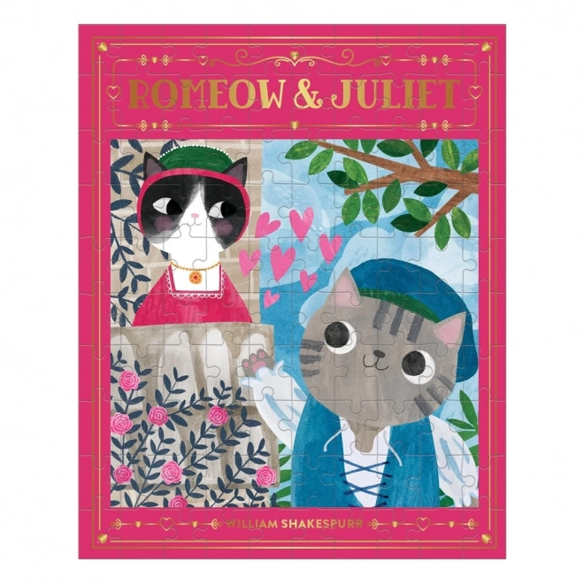 Bookish Cats Romeow & Juliet Puzzle