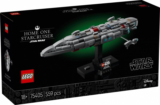 Star Wars Home One Cruiser Lego Set