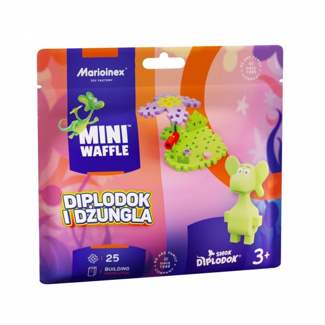 Mini Waffle Dinosaur Jungle Adventure Set