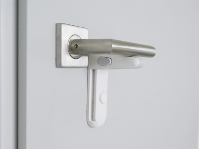 Handle Lock for Doors - White