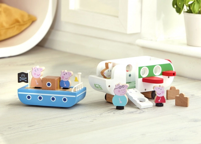 Peppa Pig Wooden Airplane