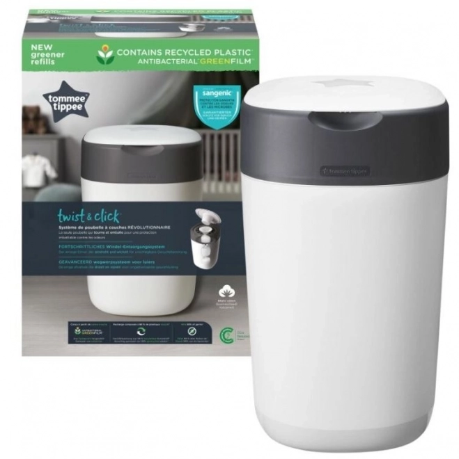 Diaper Bin Sangenic Twist & Click White