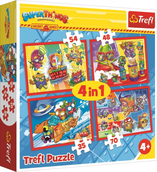 Super Things Secret Spies Puzzle Set