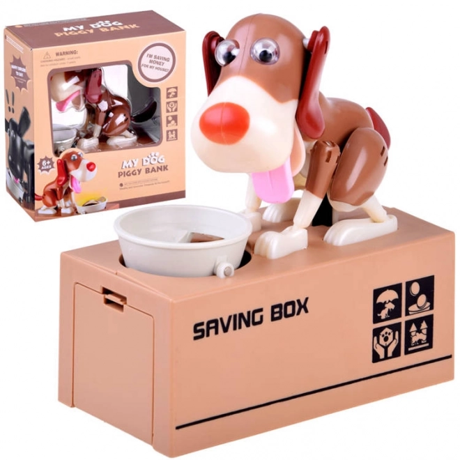 Interactive Piggy Bank Dog Eating Coins