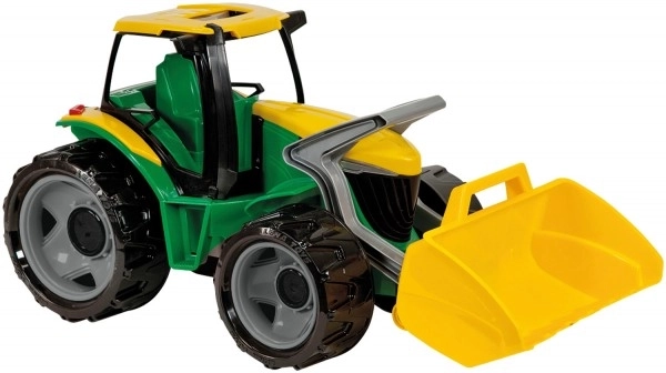 Green and Yellow Tractor with Scoop