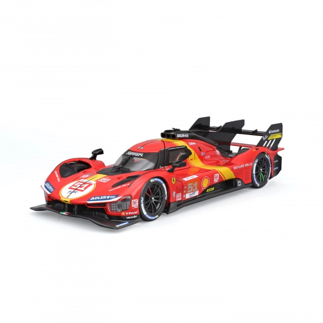 Ferrari Racing 499P LMH Model 1:24 by Bburago