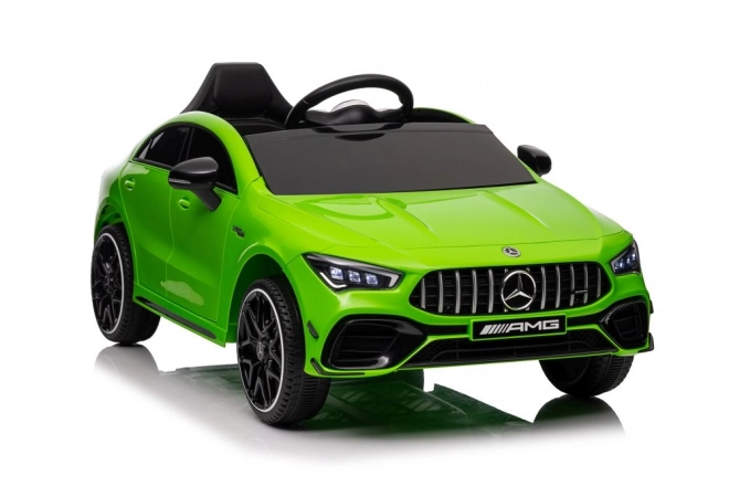 Electric Ride-On Car Mercedes CLA 45s AMG Green 4x4