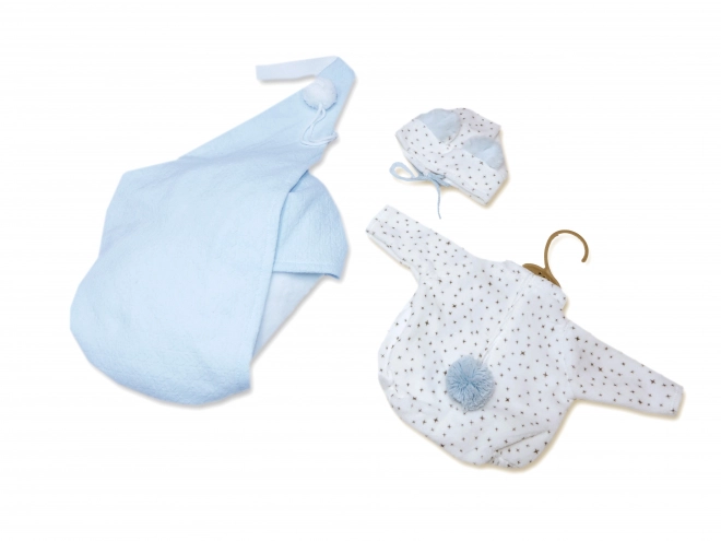 Llorens Baby Doll Outfit with Hanging Cradle Set