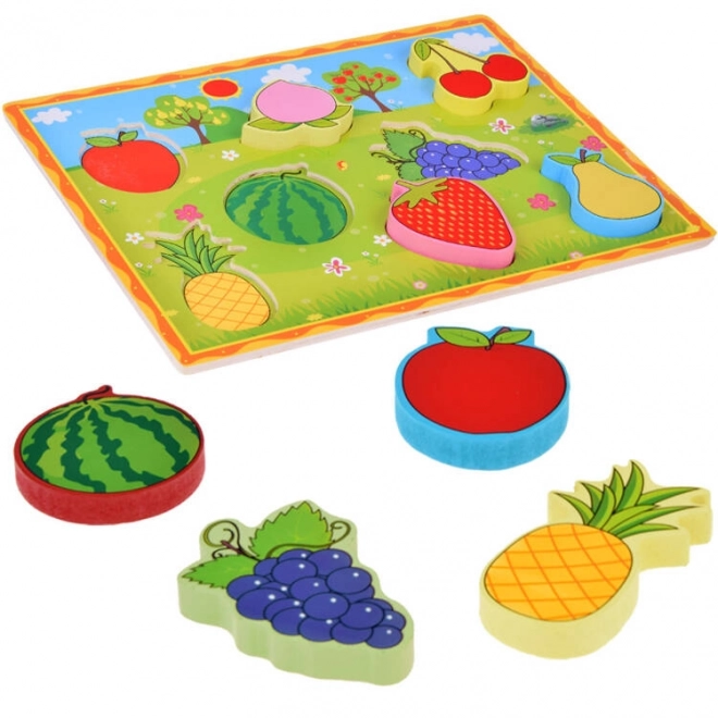 Educational Wooden Puzzle Fruits