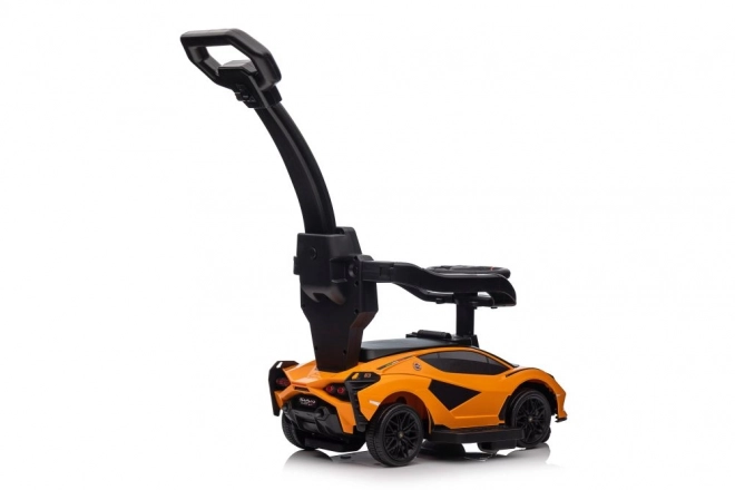 Ride-On Car with Push Handle Orange