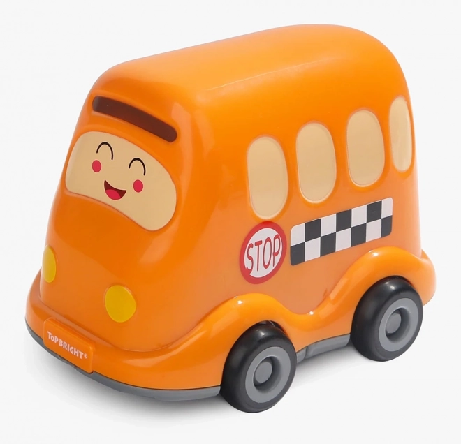 Wooden Puzzle and Toy: School Bus