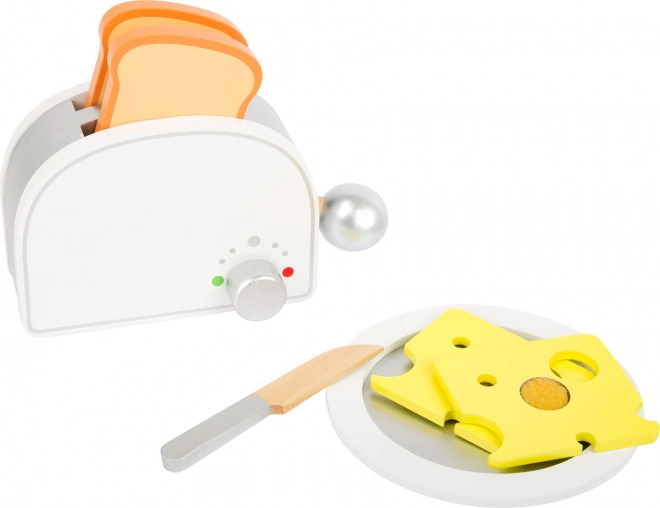 Small Foot Wooden Toaster with Accessories