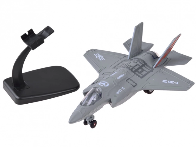 Metal Fighter Jet F-25 – gray