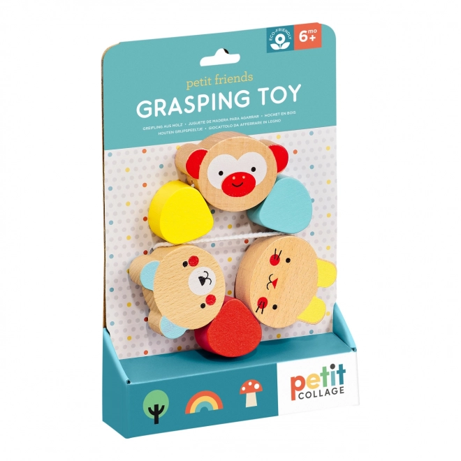 Wooden Animal Teething Toy