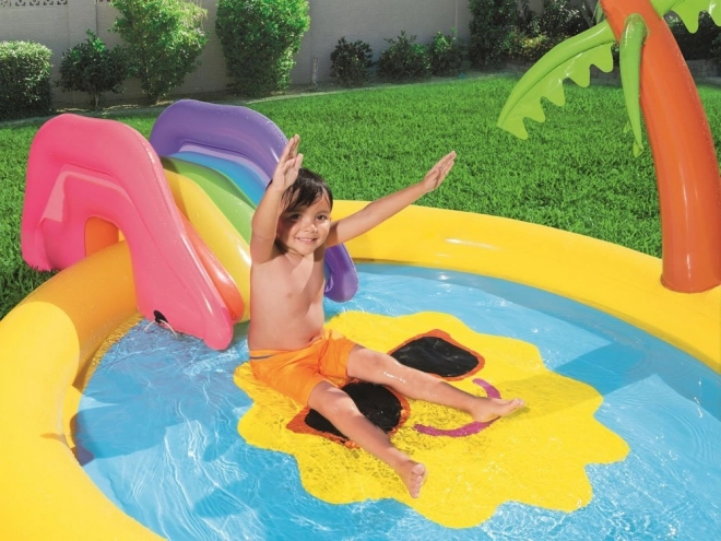 Inflatable Tropical Island Playground