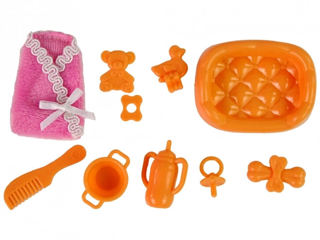 Pregnant Doll Playset with Accessories