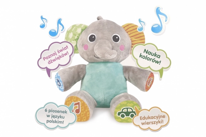 Interactive Plush Elephant