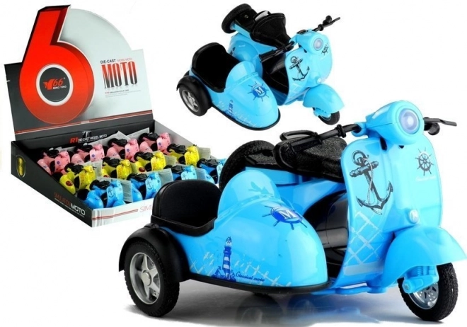 Colorful Light-Up and Sound Toy Motorbikes