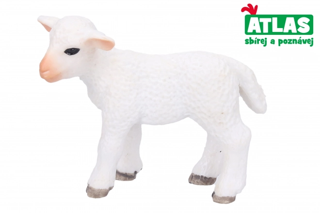 Hand-painted Baby Goat Figurine