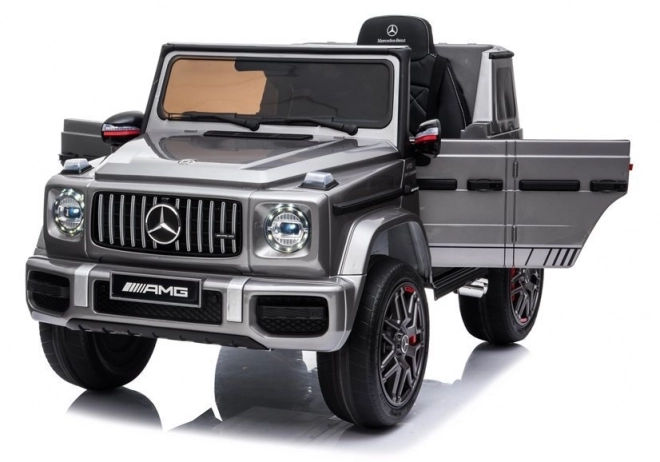 Silver Battery Operated Mercedes G63 AMG for Kids