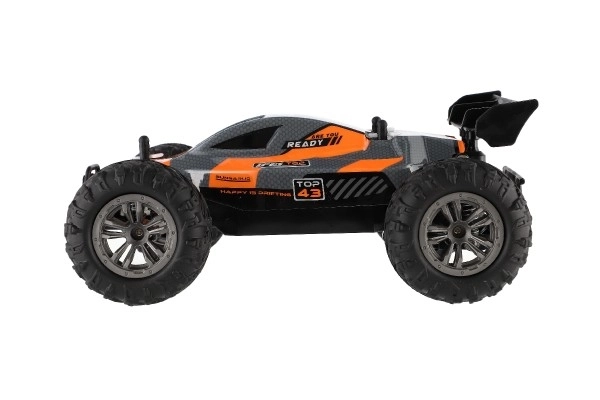 Auto RC Buggy Geschwindigkeit 2,4GHz Kunststoff 25cm auf Batterie in Box 31x14x18cm – Orange