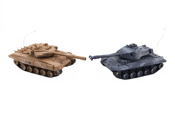 RC Tank Battle Set with Rechargeable Pack