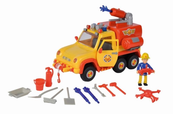 Fireman Sam Fire Truck Venus 2.0 with Figure