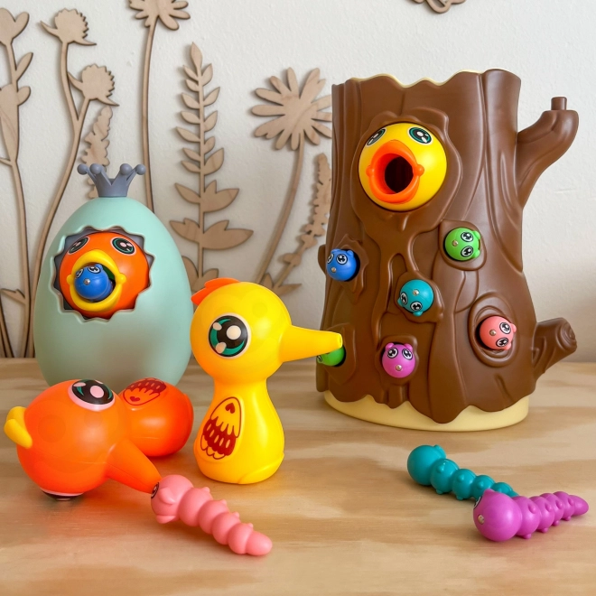 Catch the Bug Game with Wobble Egg Toy