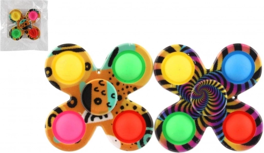 Spinner bubble pop 8 cm in a bag