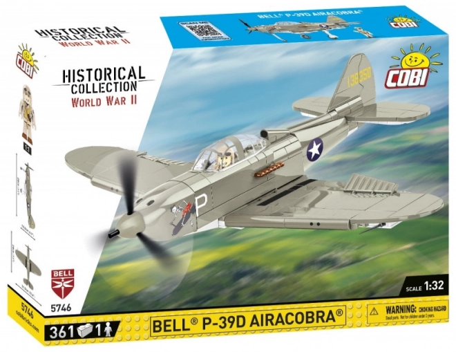 WWII Bell P-39D Airacobra Building Set