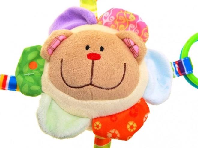 Plush Bear Crib and Stroller Hanging Toy