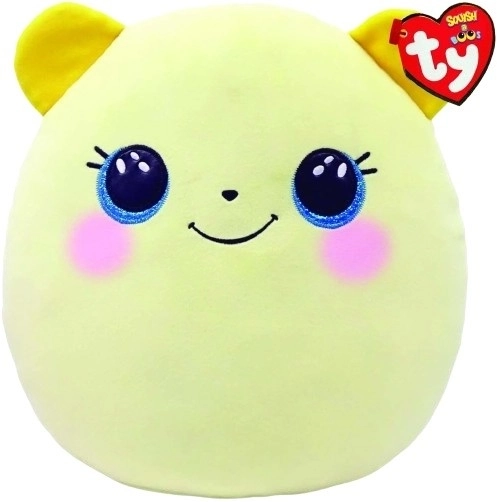 Ty Pillow Plush Bear Buttercup Yellow