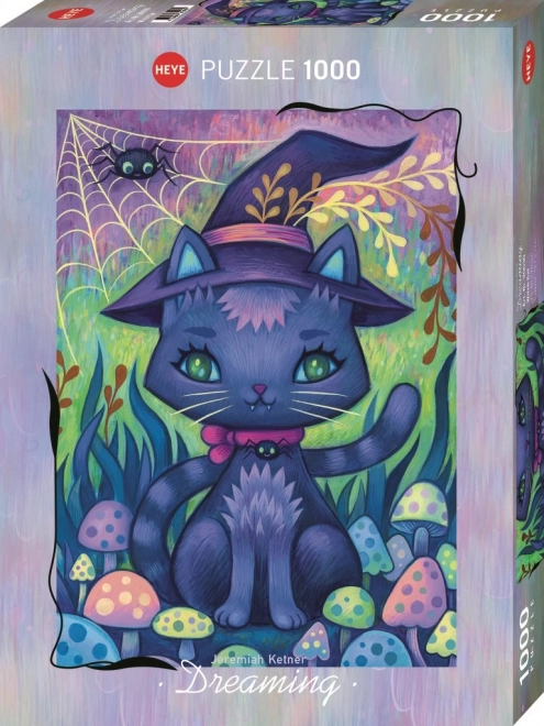 Heye Puzzle Dreaming: Cat Sorceress 1000 Pieces