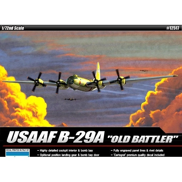 Academy USAAF B-29A 'Old Battler' Model Kit