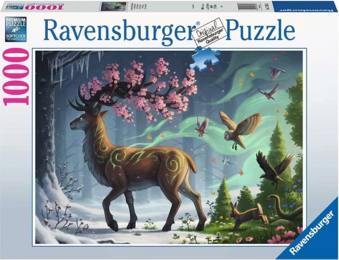 Spring Deer Puzzle 1000 Pieces