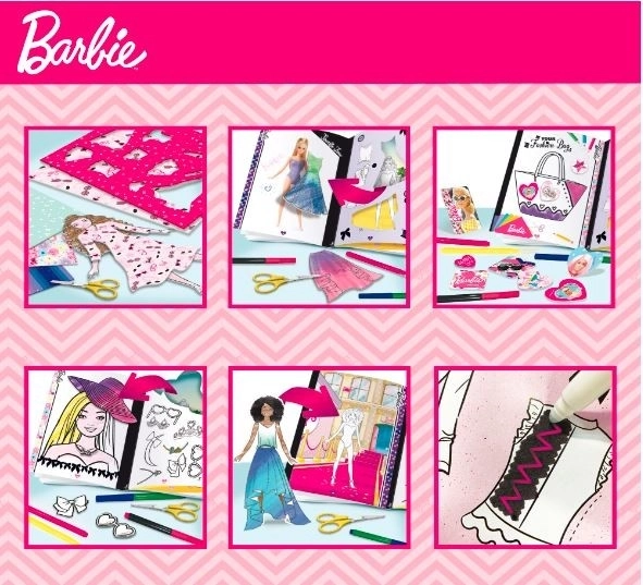 Creative Set Barbie Fashion School