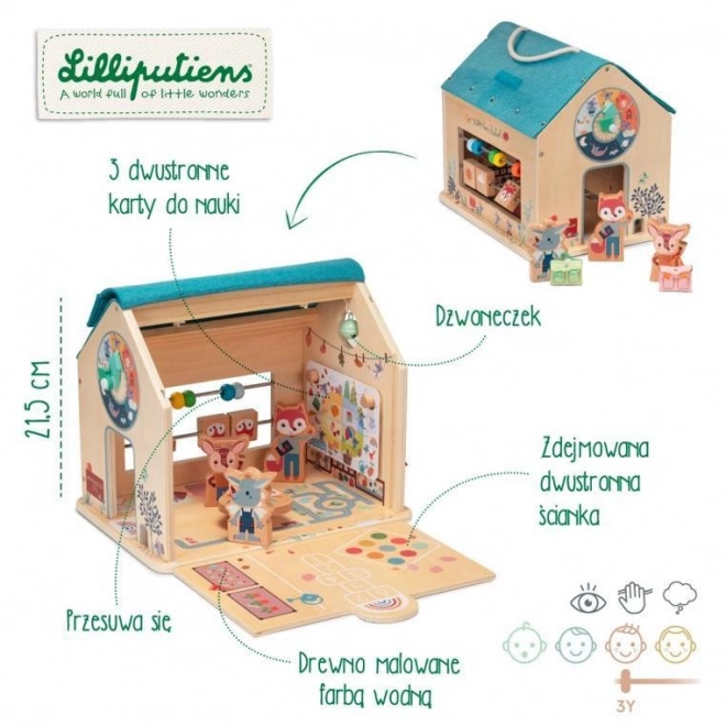 Lilliputiens Activity House - My First School