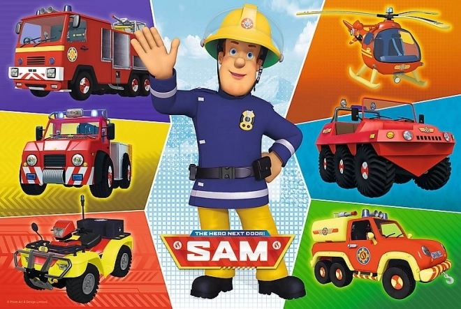 Fireman Sam Vehicles Puzzle 100 Pieces