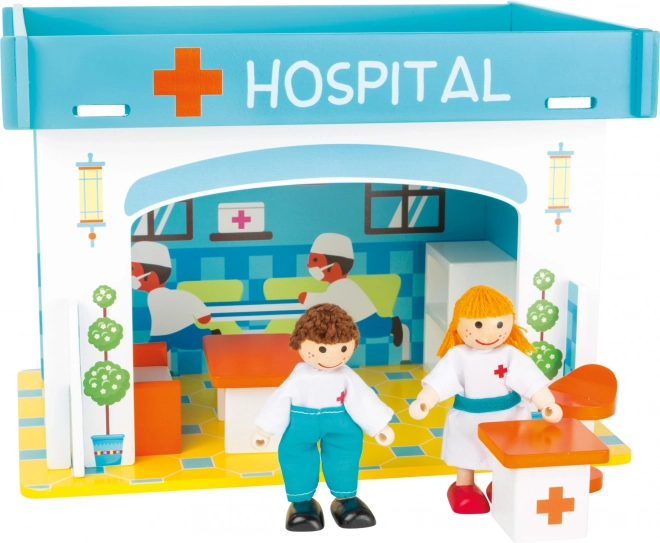 Small Foot Wooden Hospital with Accessories